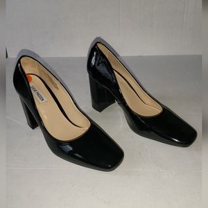 New Steve Madden Nemet Heels Black Patent Leather - Size 9.5